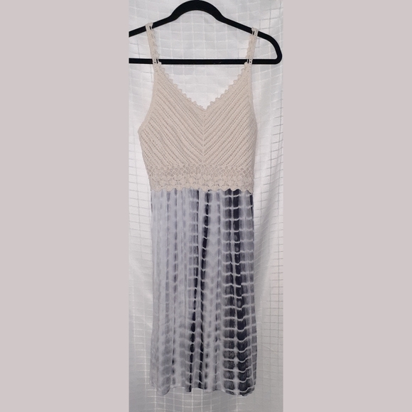Mystree Dresses & Skirts - Mystree Crotchet Tie Dye Dress Sz S
